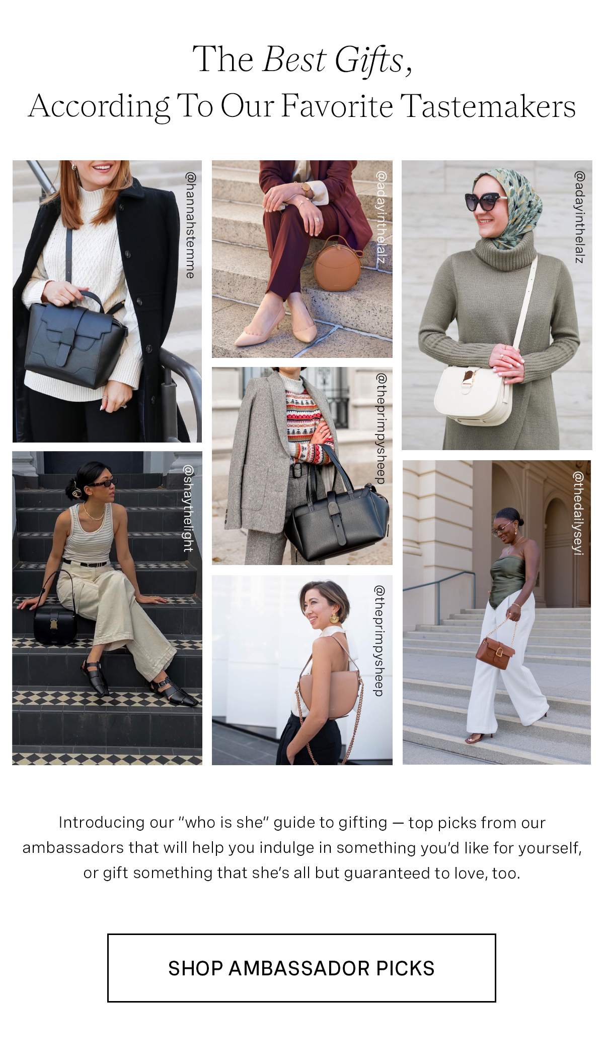 Ambassador Gift Guide