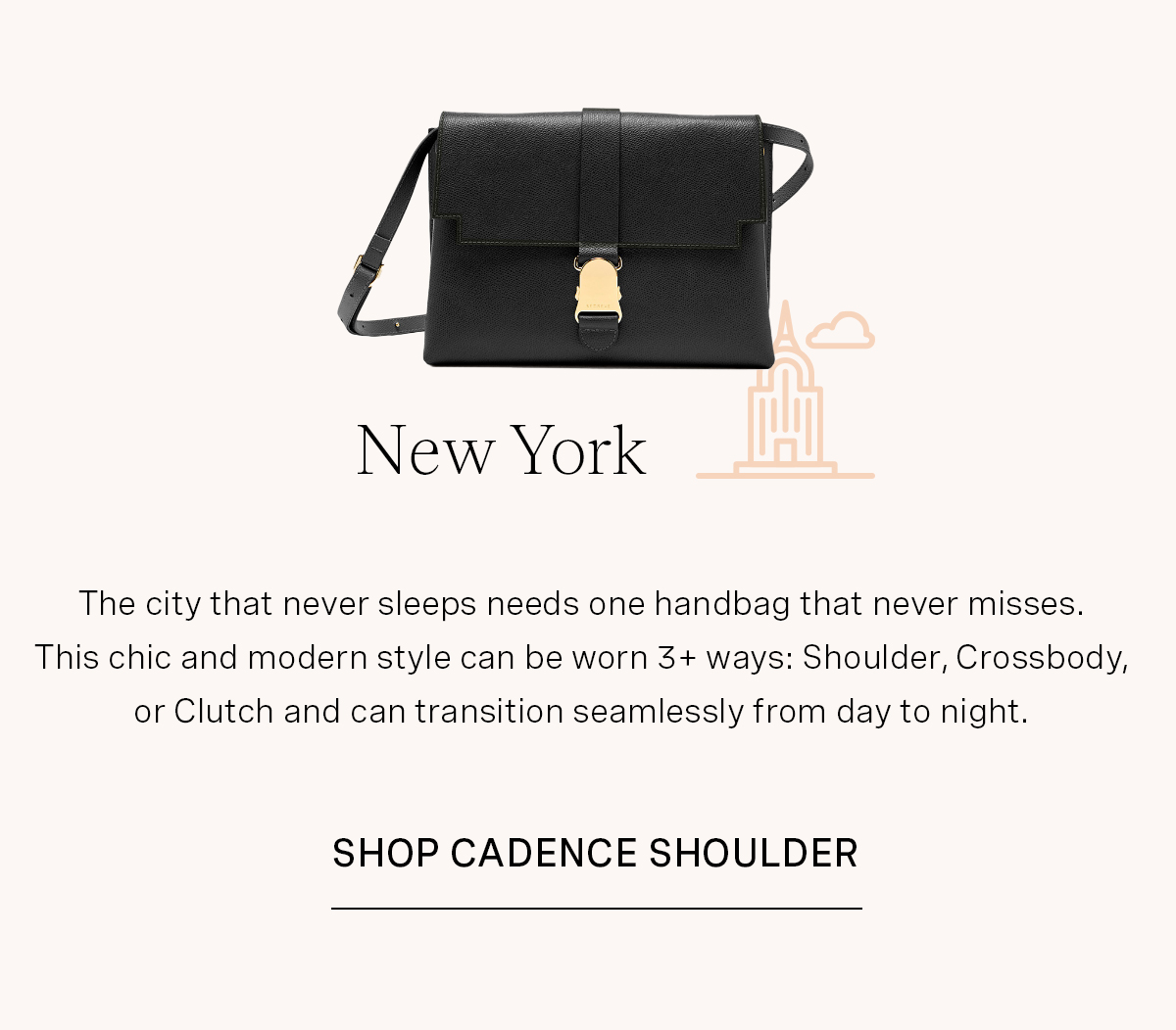Aria Belt Bag Pebbled