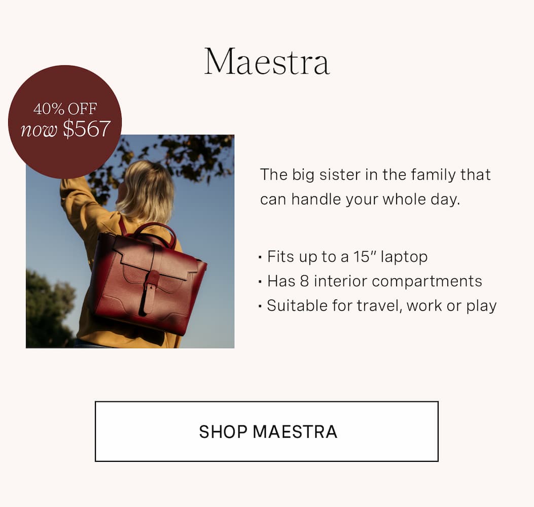 Maestra Bag in Pebbled Merlot
