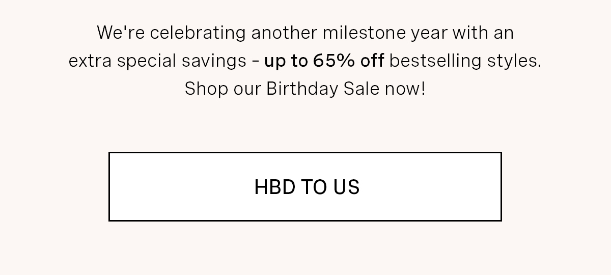 Birthday Sale