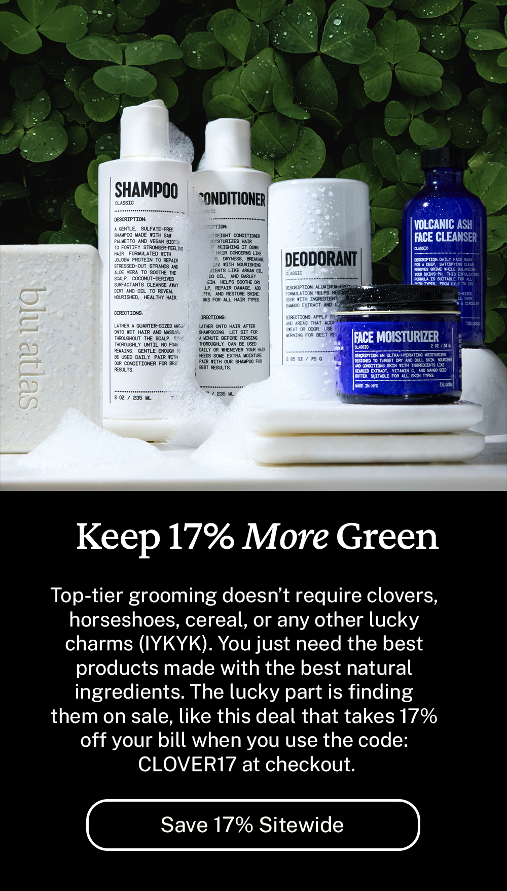 Keep 17% more green