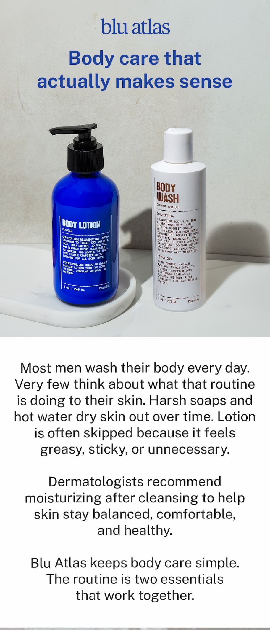 Body care that actually makes sense