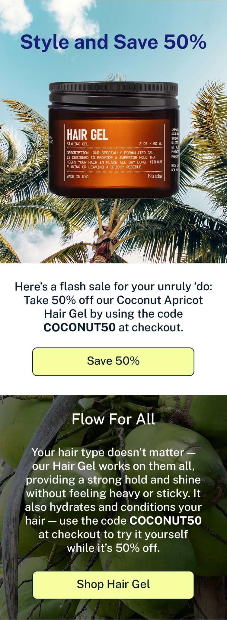 Style and save 50%