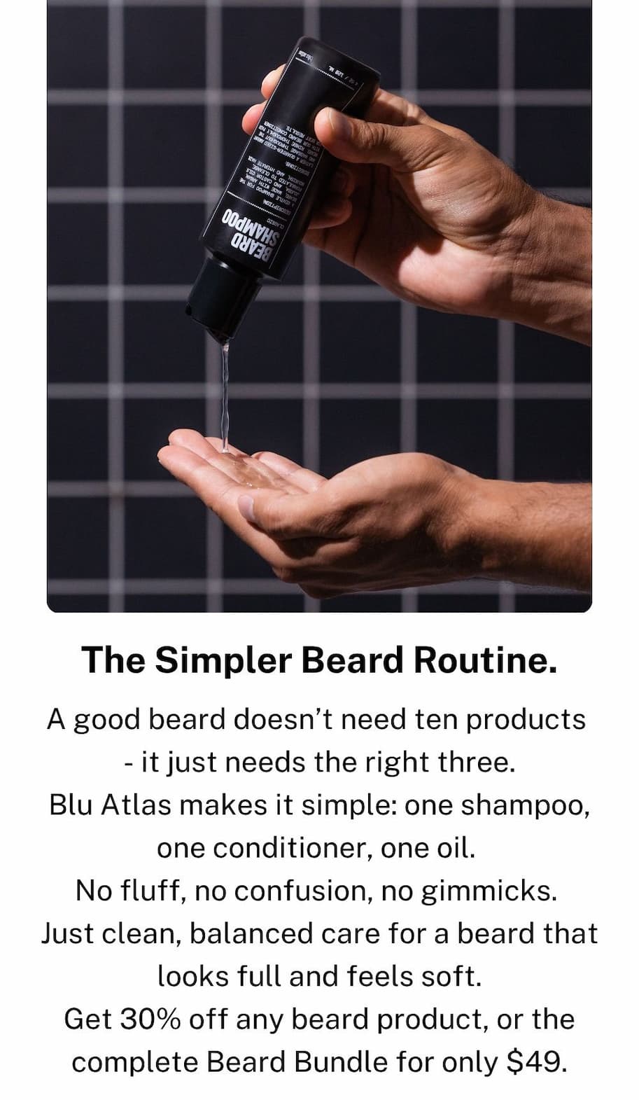 The Simpler Beard Routine
