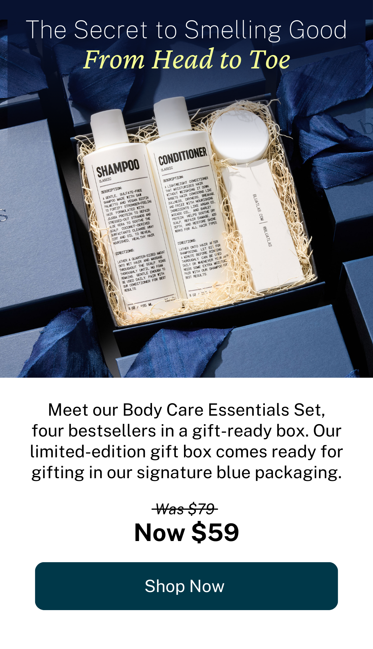 [The Secret to Smelling Good From Head to Toe]
