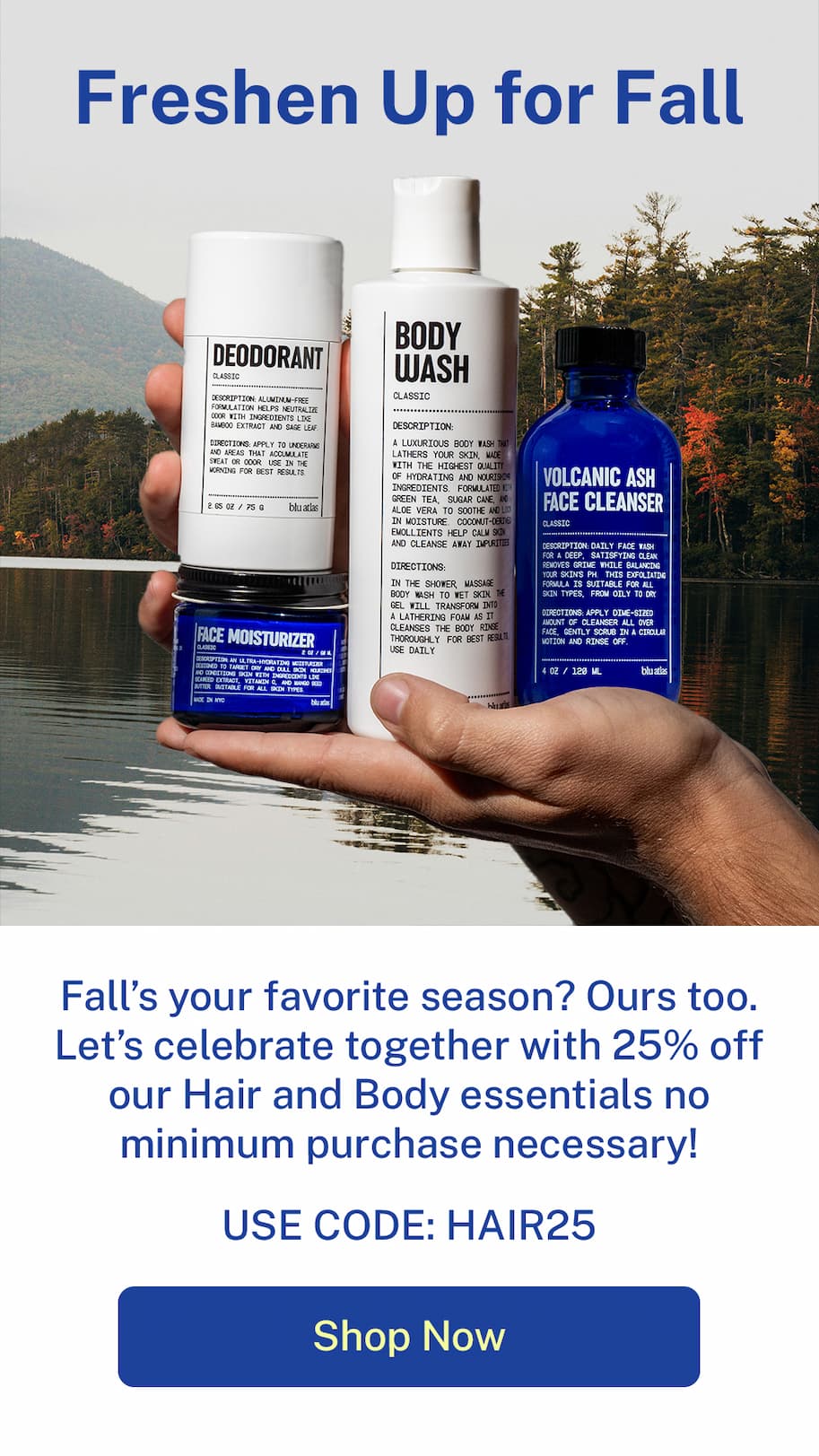 Freshen up for fall