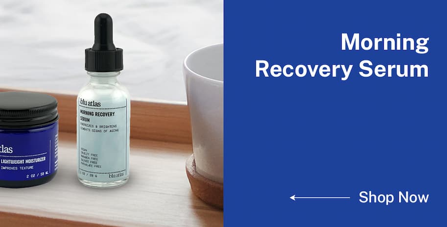 Morning recovery serum. Shop now. 