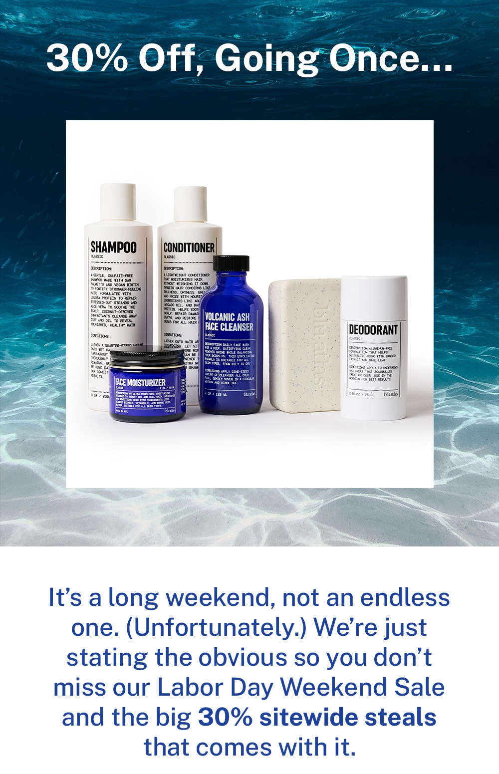 30% off, going one...