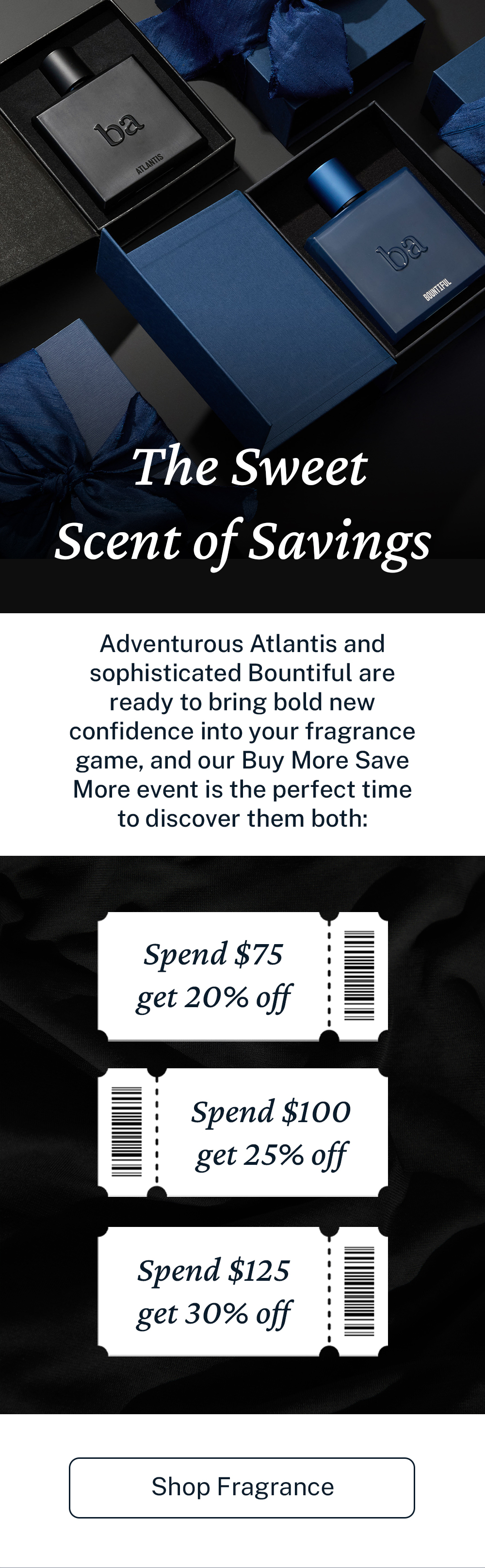The sweet scent of savings