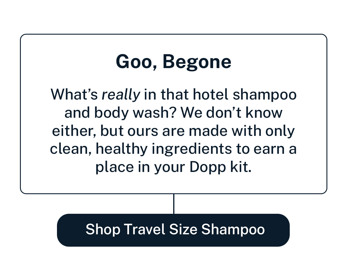 [Shop Travel Size Shampoo]