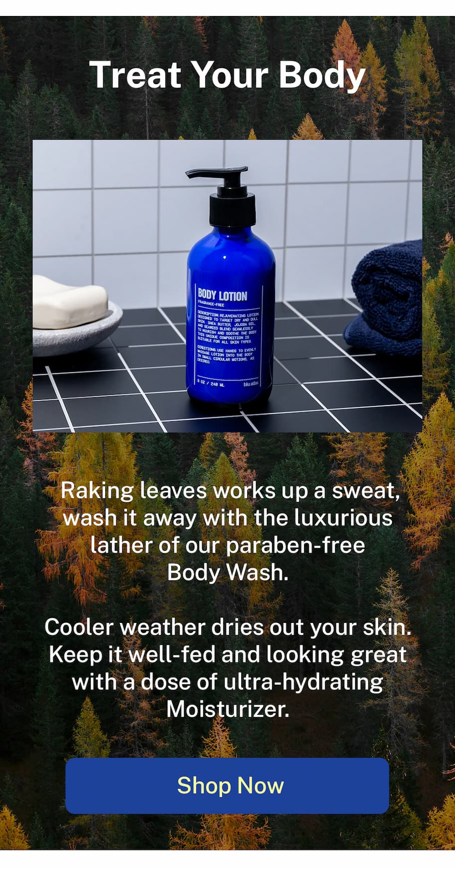 Nourishing body moisturizer