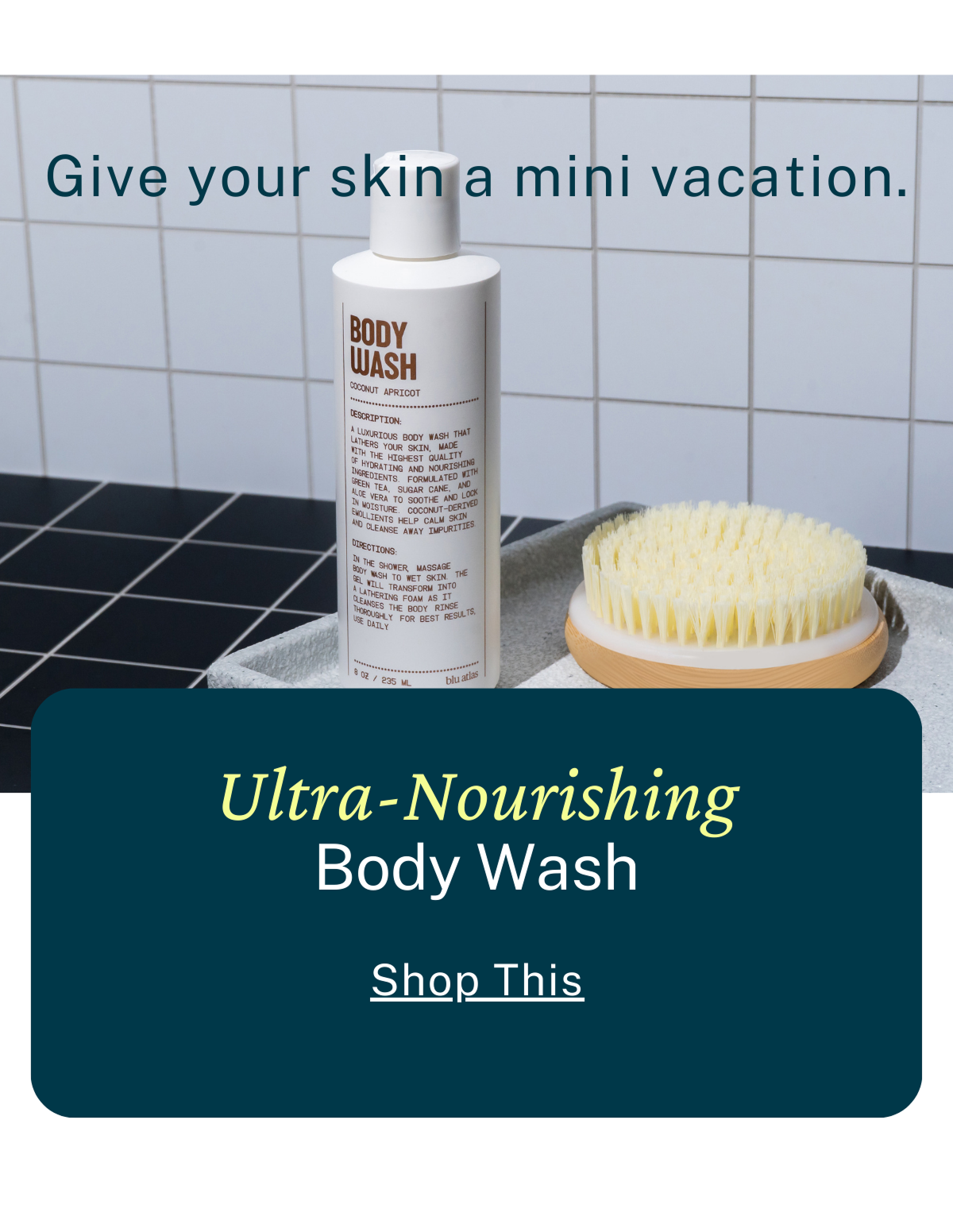 Ultra nourishing body wash. Shop this. 