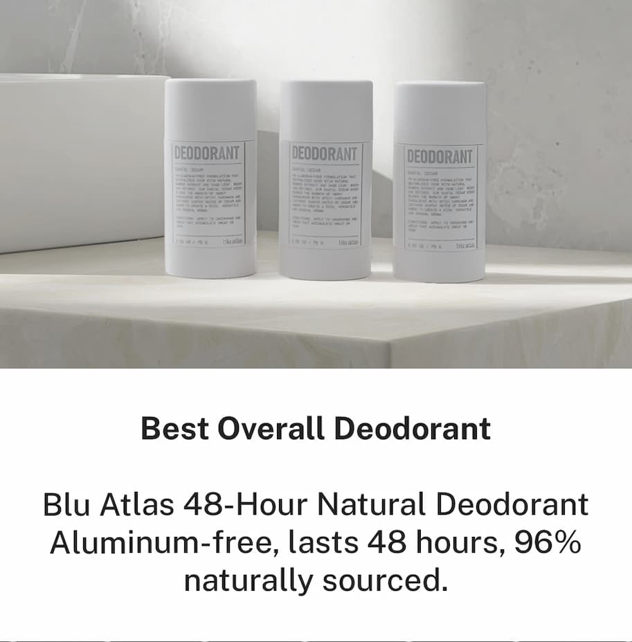 Best overall deodorant
