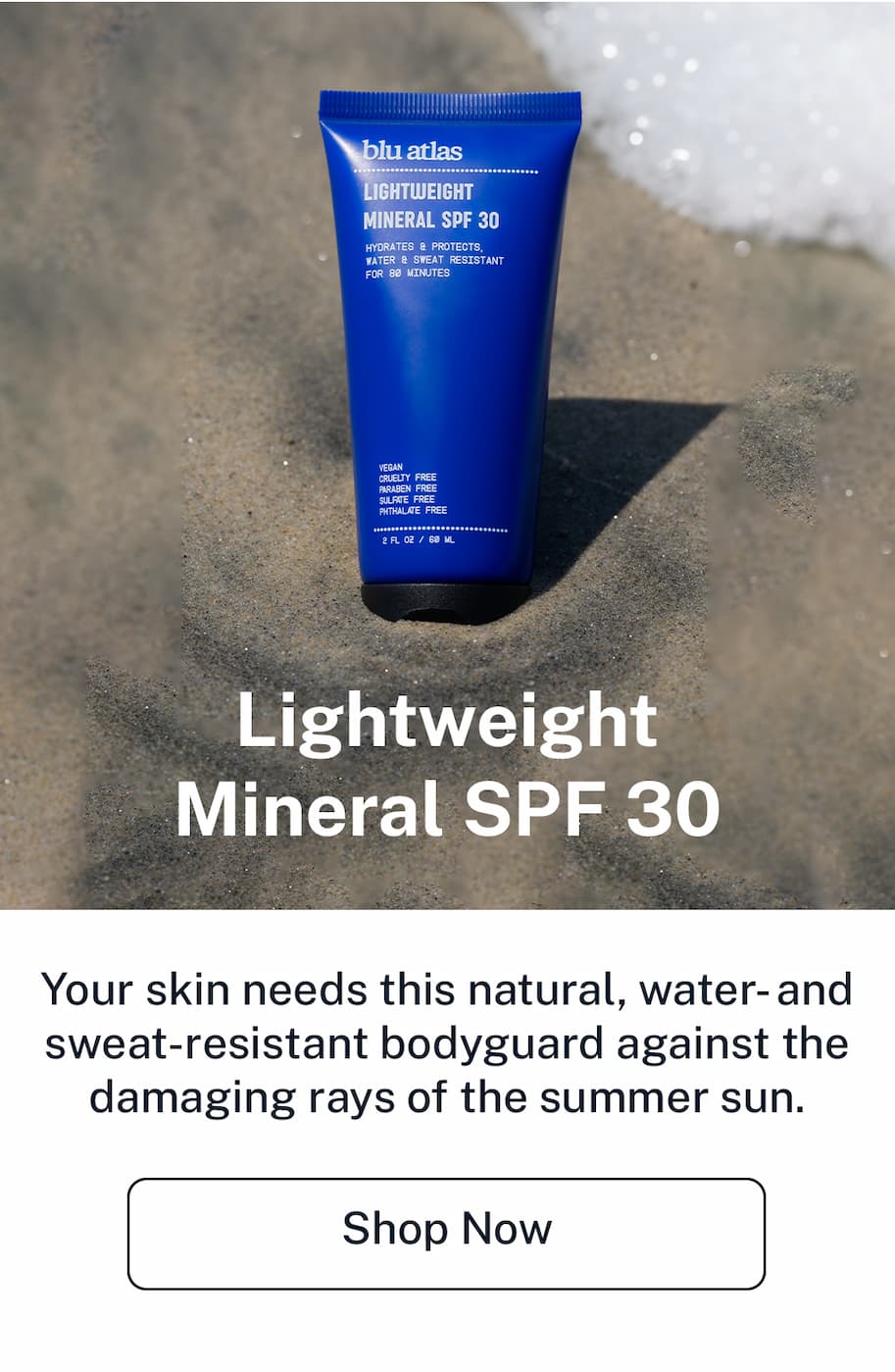 Lightweight mineral SPF 30