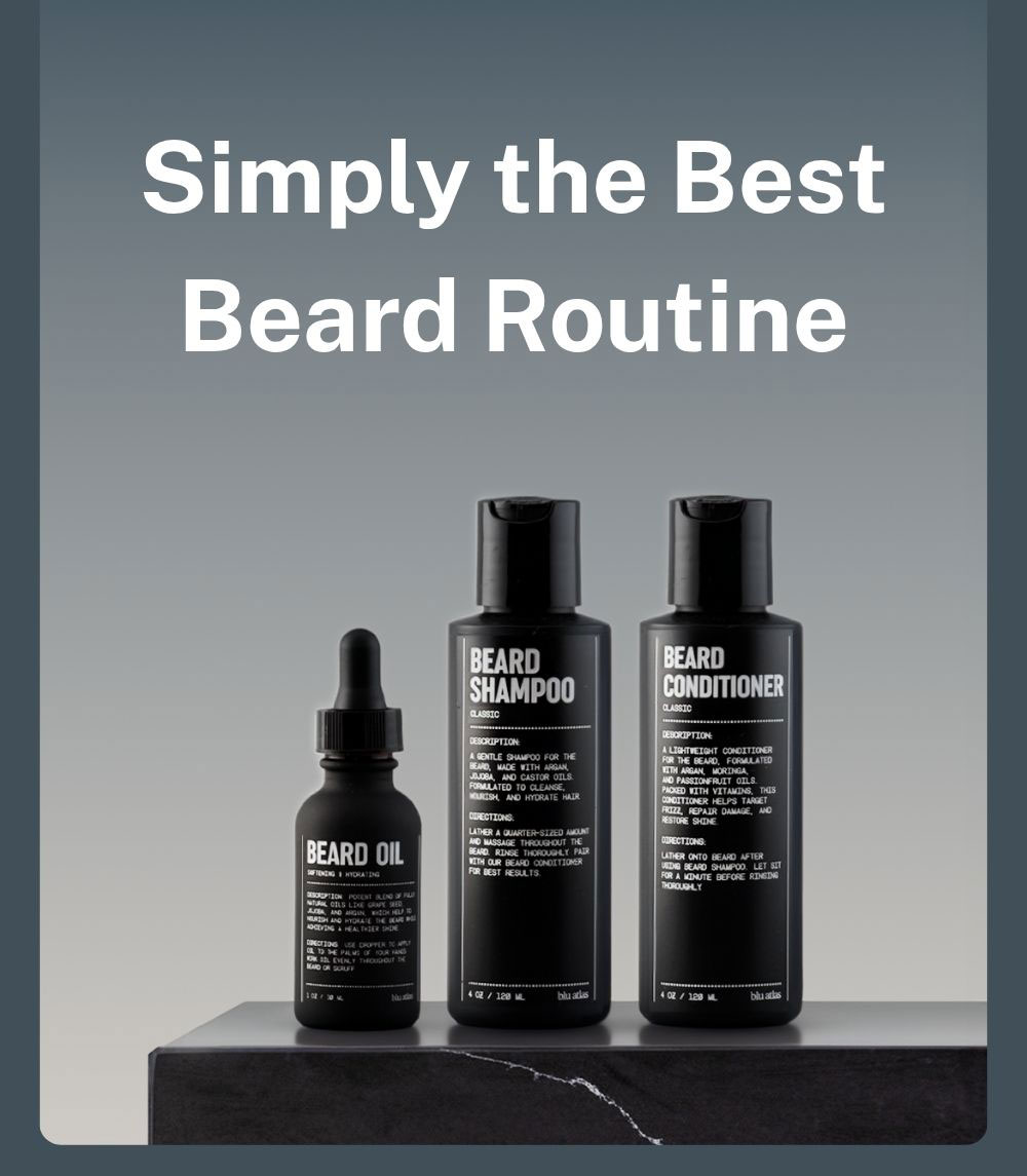Simple the best beard routine