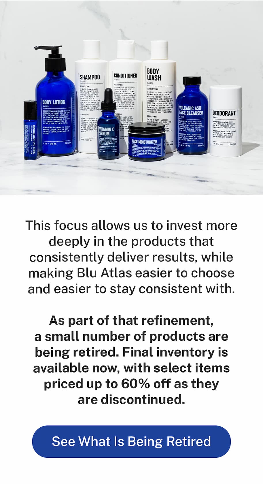 See what is being retired