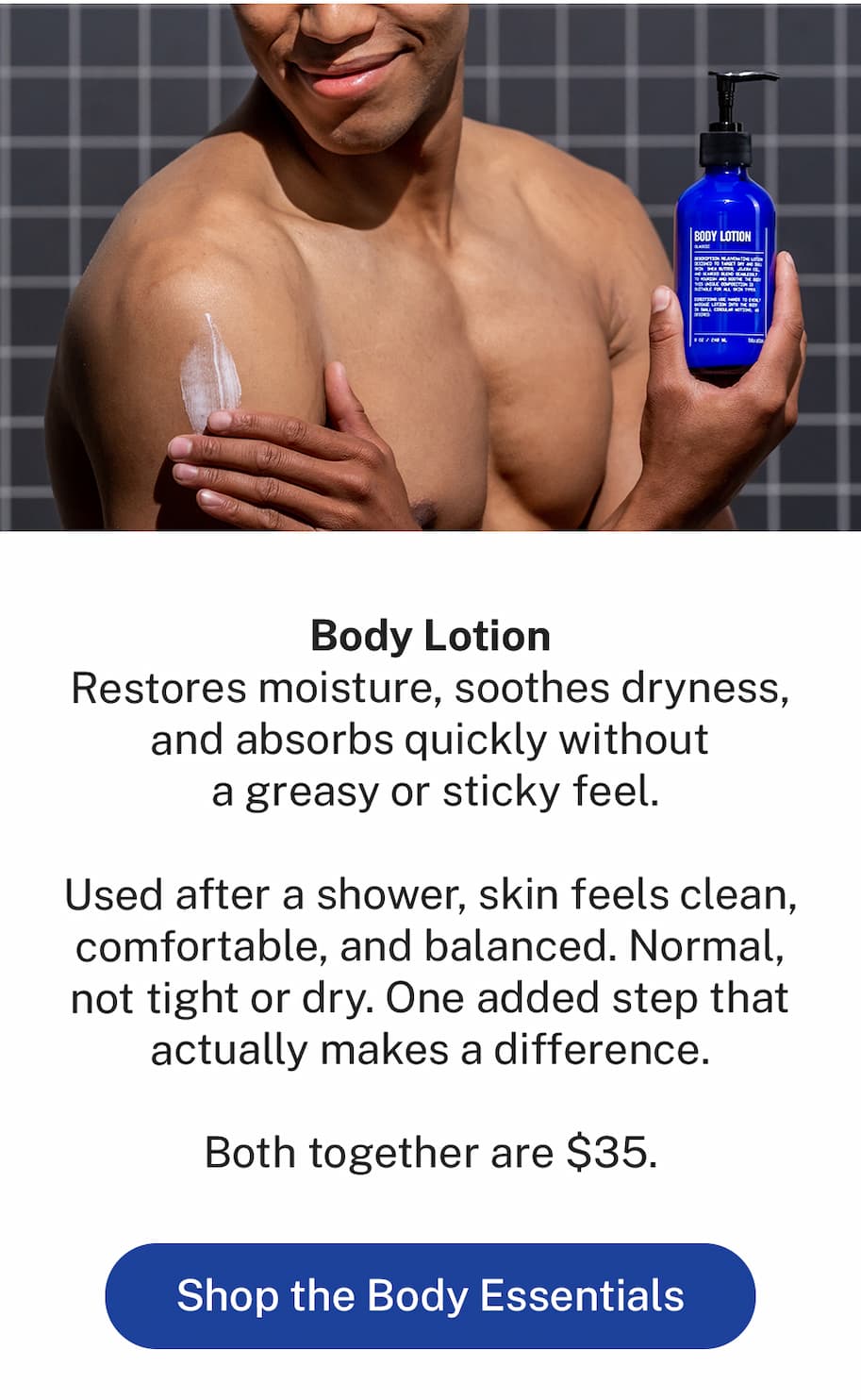 Body lotion