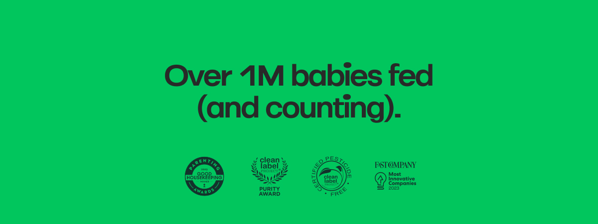 Over 500,000+ babies fed (and counting).