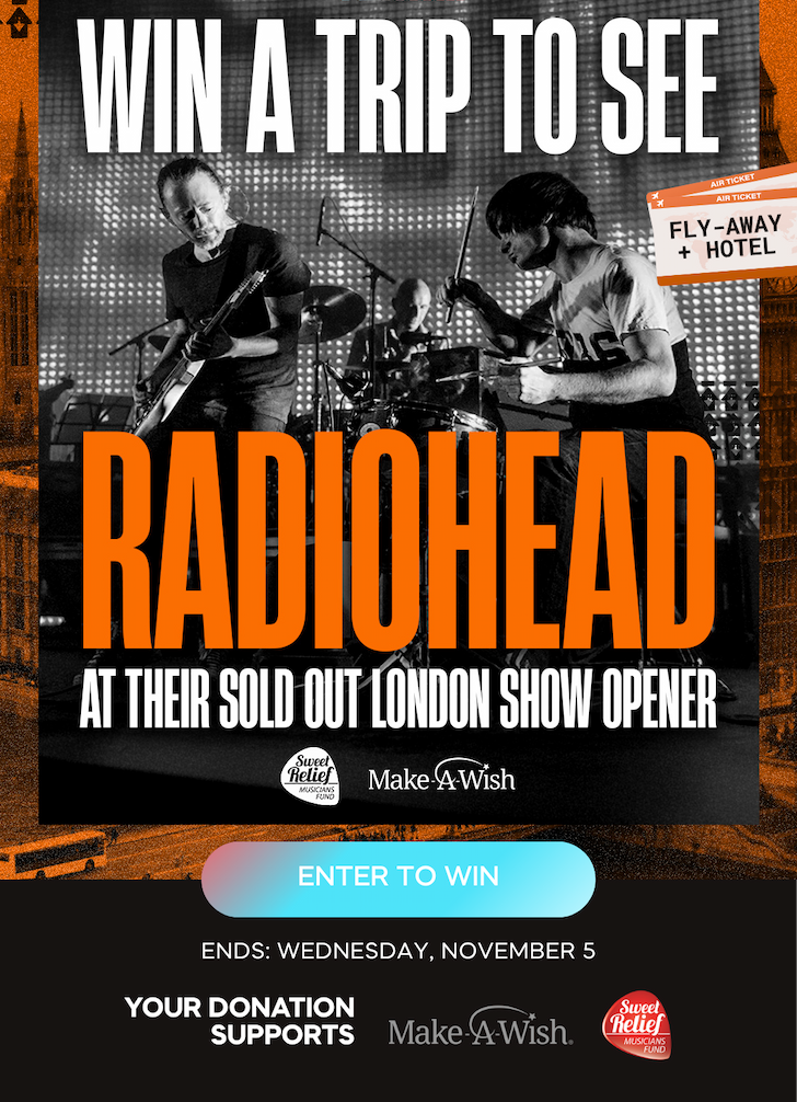 Win a trip to see Radiohead