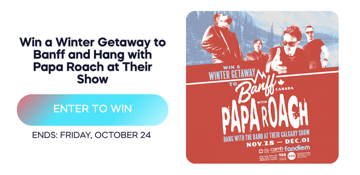 Win a trip to meet Papa Roach