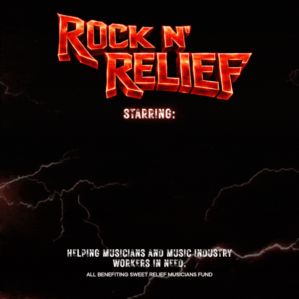 Enter Rock N' Relief sweepstakes & support Sweet Relief Musicians Fund
