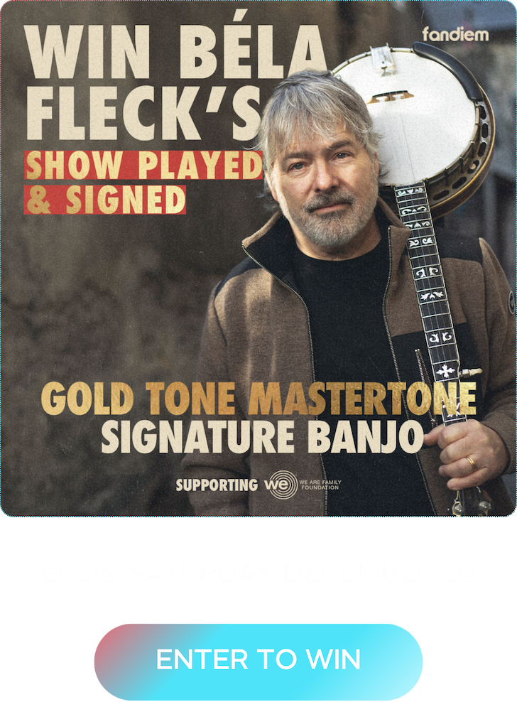 Win Béla Fleck's banjo