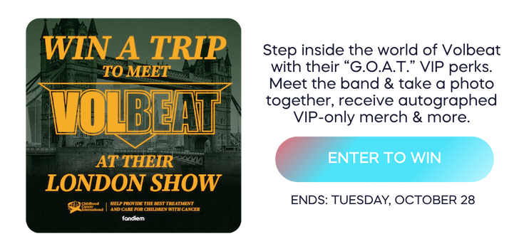 Win a trip to meet Volbeat