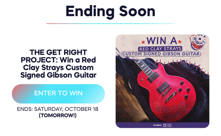 Win a Red Clay Strays signed guitar