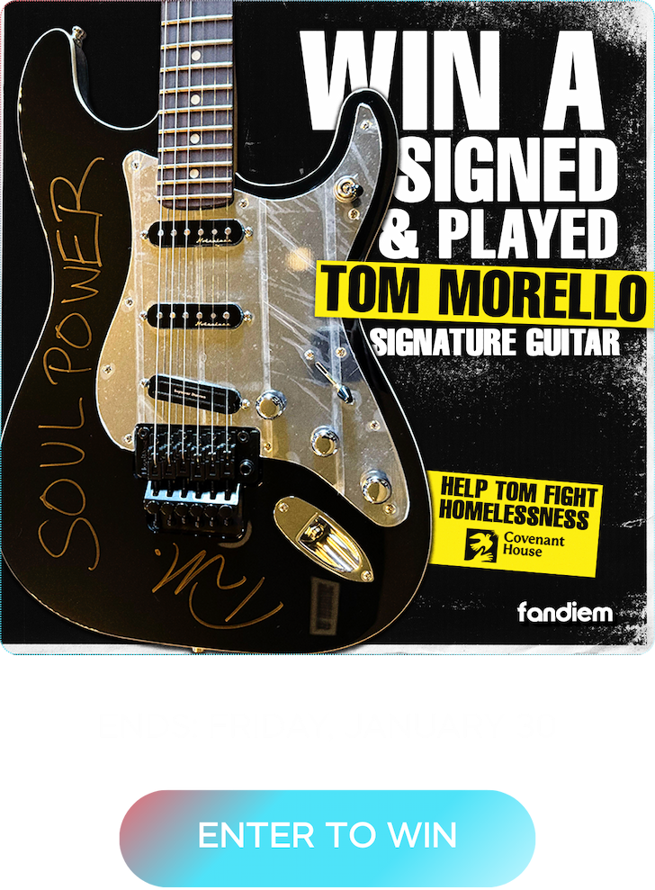 Win Tom Morello's guitar