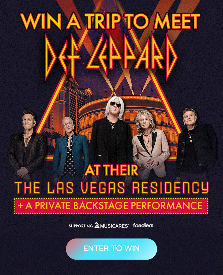 Win a trip to meet Def Leppard