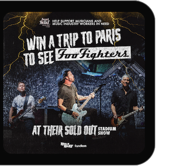 Win a trip to see Foo Fighters