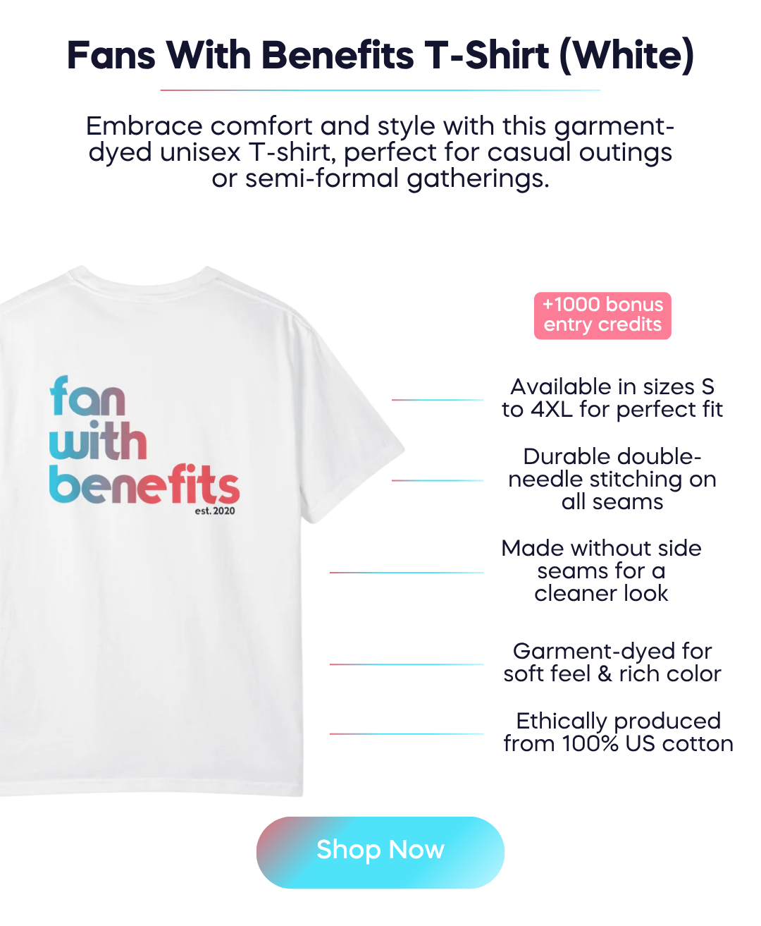 Shop Fans with benefits t-shirt