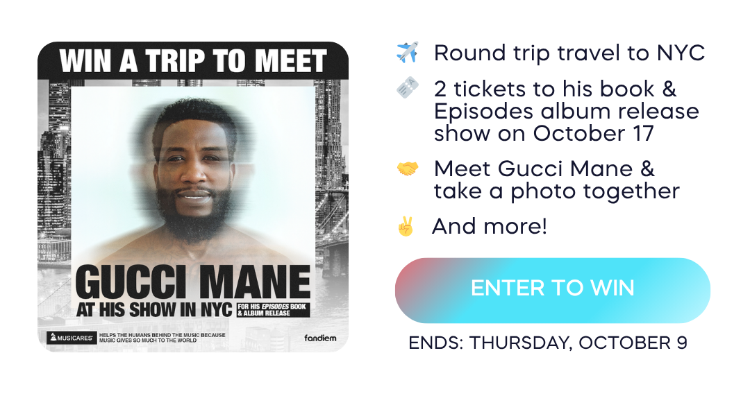 Win a trip to meet Gucci Mane