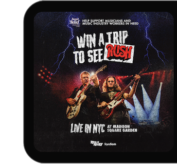 Win a trip to see Rush