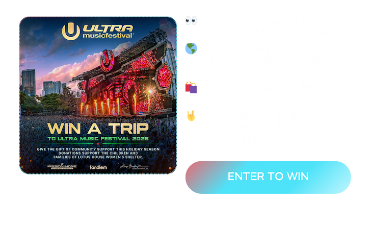 Win a trip to Ultra Music Festival