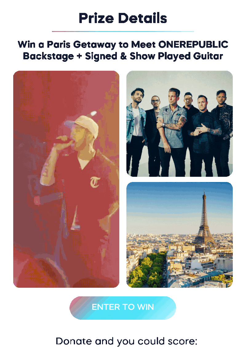 Win a Paris getaway to meet OneRepublic