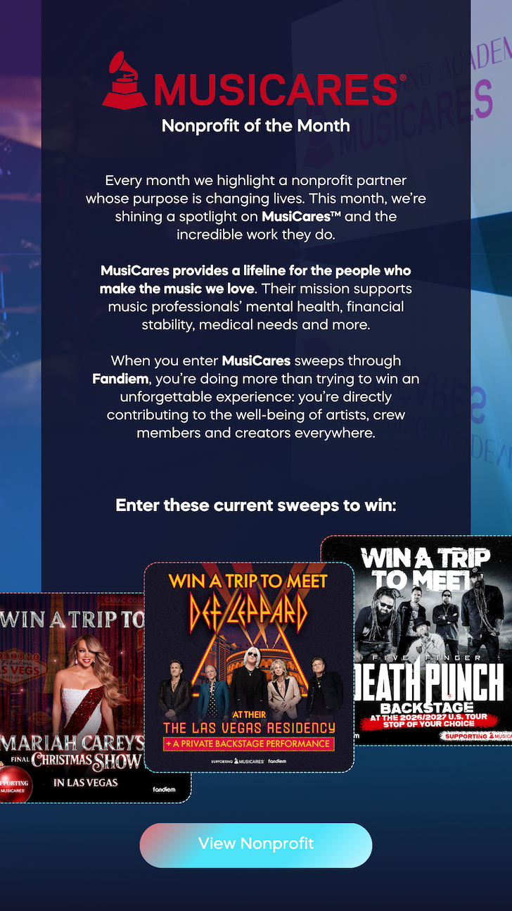 Explore the MusiCares nonprofit