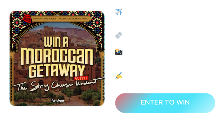 Win a trip to see The String Cheese Incident