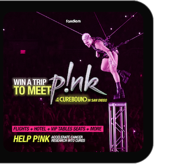 Win a trip to meet P!nk