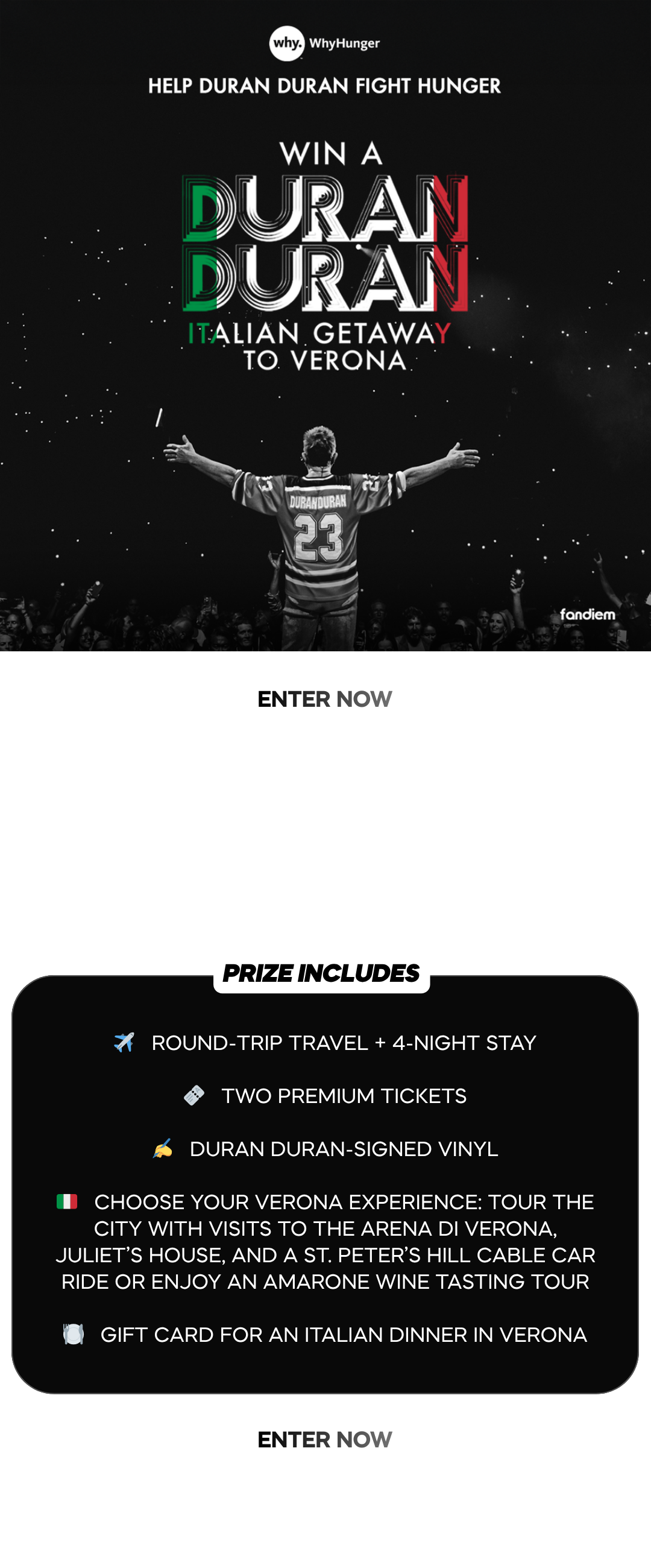 Win a trip to see Duran Duran