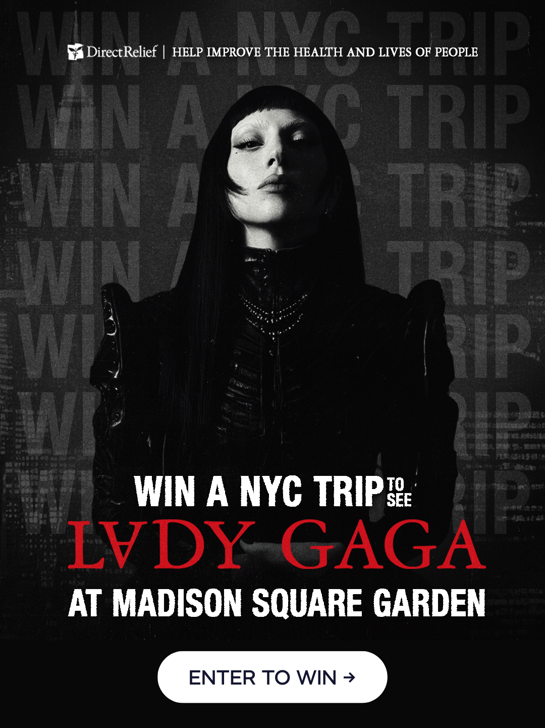 Win a trip to NYC to see Lady Gaga at Madison Square Garden
