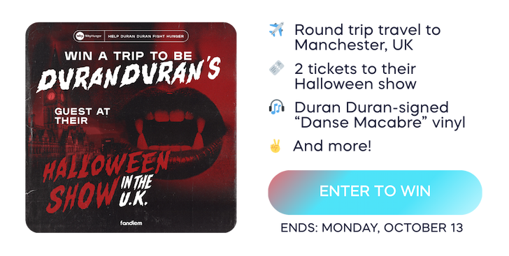 Win a trip to meet Duran Duran