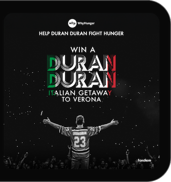 Win a Duran Duran Italian Getaway to Verona