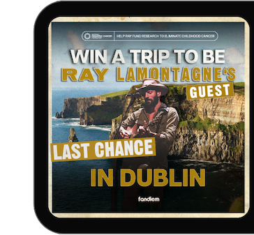Win a trip to see Ray Lamontagne