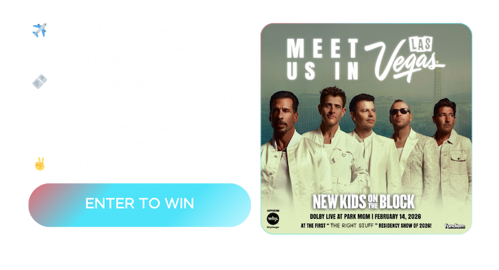 Win a trip to meet NKOTB