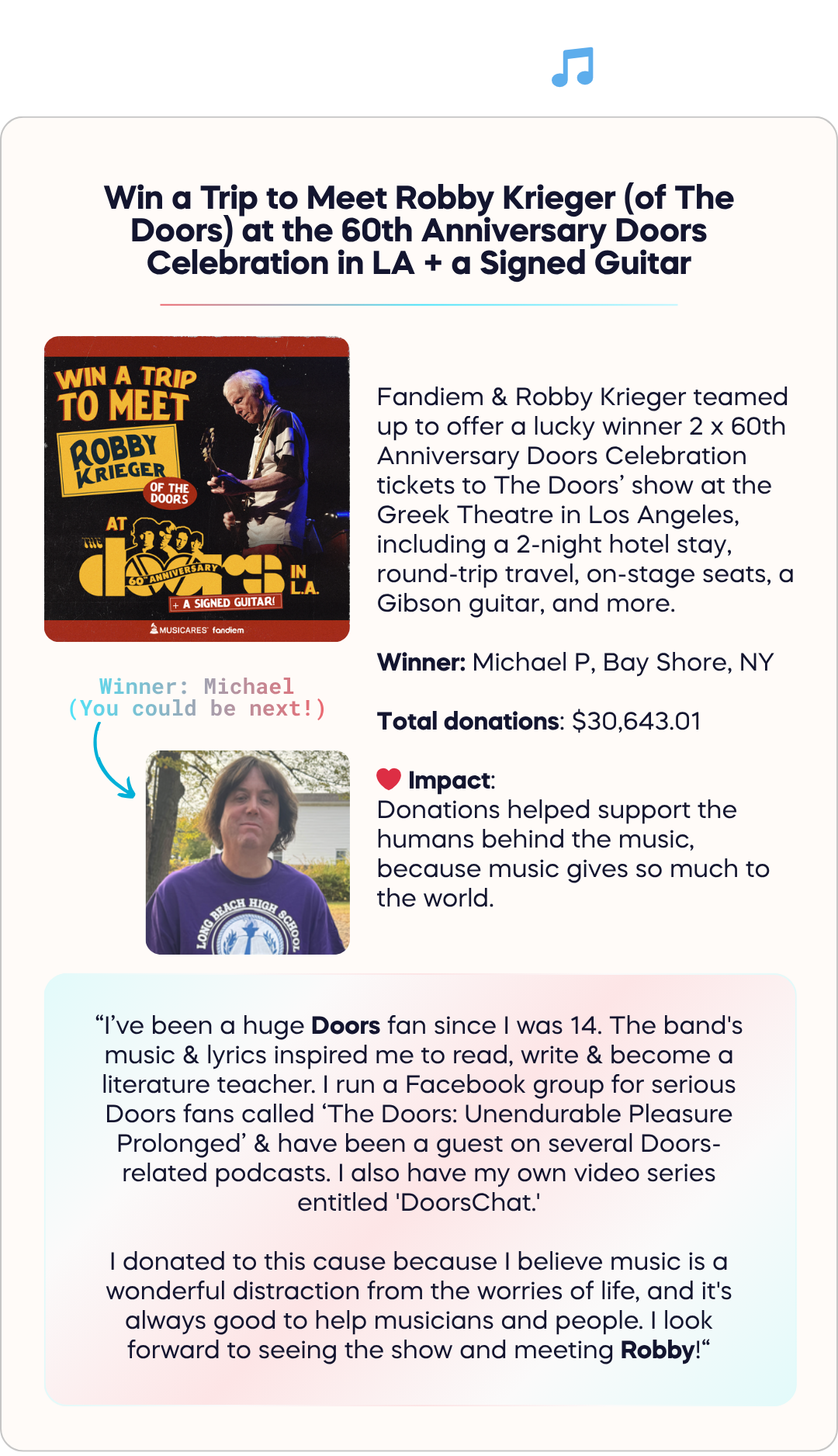 Robby Krieger / The Doors case study