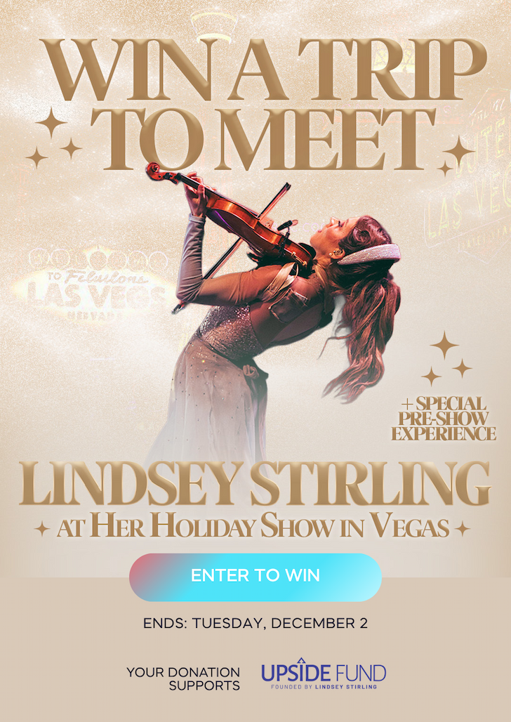 Win a trip to meet Lindsey Stirling