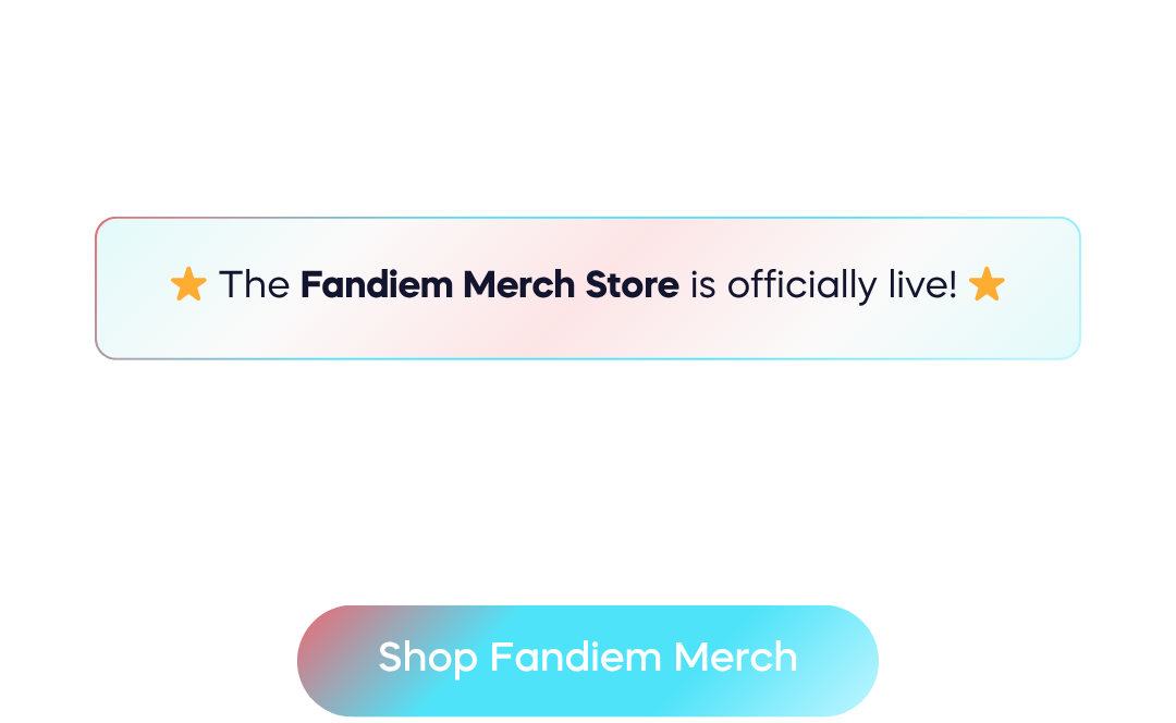 Shop Fandiem merch