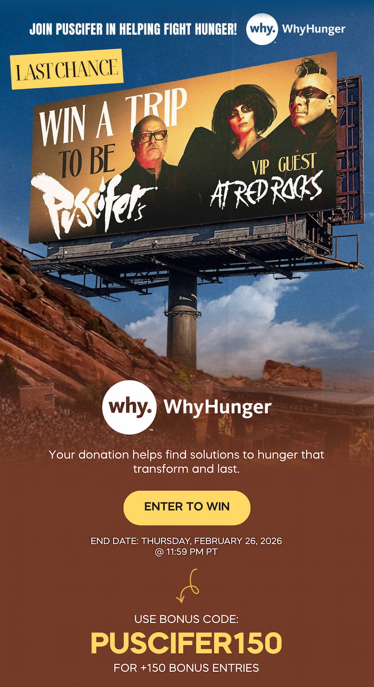 Win a trip to see Puscifer