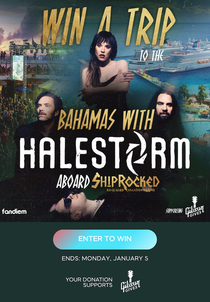 Win a trip to the Bahamas with Halestorm